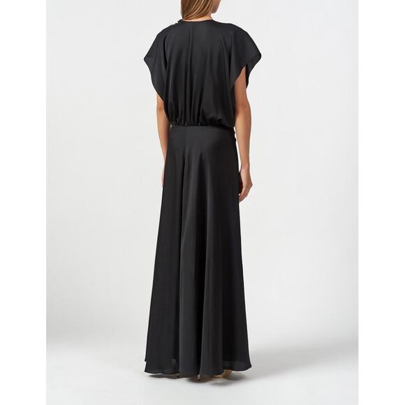 Nina Ricci Flower Gown Black - Picture 5 of 12